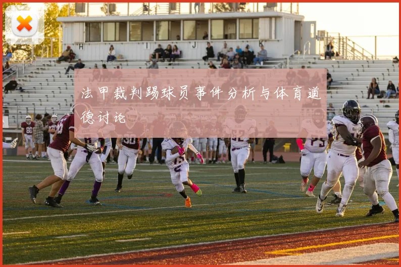 法甲裁判踢球员事件分析与体育道德讨论